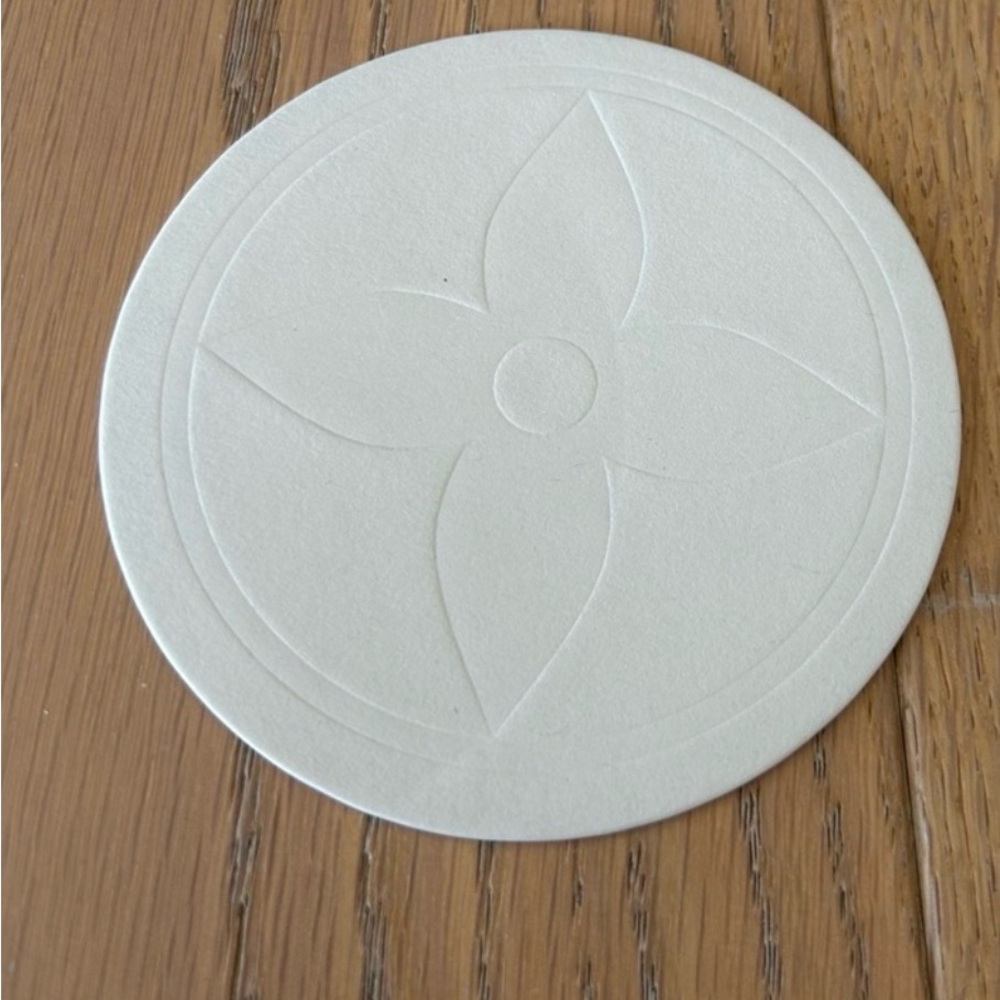 Louis Vuitton Cafe NYC Paper Coaster - One